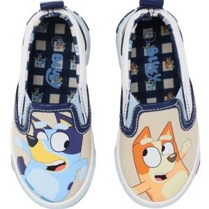 Kids Bluey and Bingo Toddler & Little Kids Slip-On Sneakers Size 7
